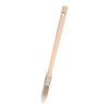 Uonlytech Round Small Paint Brush Ergonomic Wooden Handle Reusable Paint Brushes for Painting Cleaning and Crafts No Marks Chemical Bristles for Smooth Application view 1