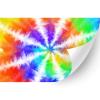 HTV4U Tie Dye Patterned Heat Transfer Vinyl (Bright Rainbow Tie Dye, 18.5" x 12") - Iron on Vinyl Paper, Graphic Design Printed Patterns view 1