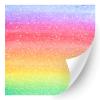 HTV4U Glitter Pride Rainbow Patterned Heat Transfer Vinyl (Ombre 15A, 12" x 3 Yards) - Iron on Vinyl, Heat Press Transfer Paper, Graphic Design view 1