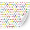 HTV4U Pride Rainbow Patterned Adhesive Vinyl (Watercolor Hearts, 13.5" x 12") - Outdoor DIY Craft, Glass, Window, Car Decal Sticker, Design, Store Front Signs view 1