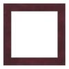 10x10 Mat Bevel Cut for 6x6 Photos - Precut Dark Red Suede Square Shaped Photo Mat Board Opening - Acid Free Matte to Protect Your Pictures - Bevel Cut for Family Photos, Pack of 1 Matboard Show Kit view 3
