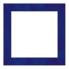 10x10 Mat Bevel Cut for 6x6 Photos - Precut Royal Blue Suede Square Shaped Photo Mat Board Opening - Acid Free Matte to Protect Your Pictures - Bevel Cut for Family Photos, Pack of 1 Matboard Show Kit view 3