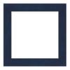 10x10 Mat Bevel Cut for 6x6 Photos - Precut Navy Blue Suede Square Shaped Photo Mat Board Opening - Acid Free Matte to Protect Your Pictures - Bevel Cut for Family Photos, Pack of 1 Matboard Show Kit view 3