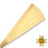Pearlescent Yellow Paper Strips for Weaving Projects (Single Color Packs). Paper Strips for Moravian Stars, German Stars and Froebel Stars. 50 Strips per Pack (Pearl Yellow, 1 x 25 inch) view 1