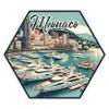 Monaco Sticker 4 Inch City Travel Souvenir Destination - Waterproof Vinyl Decal for Laptop Water Bottle Car Tumbler - Durable Aesthetic Long-Lasting Stickers for Adults ID44990 view 1