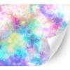 HTV4U Tie Dye Patterned Glossy Adhesive Vinyl (Pastel Tie Dye on Canvas, 12" x 13.5") - Die Craft Cutters Machine, DIY Craft Project, Scrapbooking, Car Decal Sticker, Glass view 1