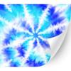 HTV4U Tie Dye Patterned Glossy Adhesive Vinyl (Sky Blue Tie Dye, 12" x 13.5") - Car Sticker Decal, Glass, Window Decoration, DIY Craft Projects view 1