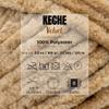 Keche Velvet Yarn for Crocheting, Soft Chenille Bulky Baby Blanket Amigurumi Yarn 2x100 gr (2x132 yds) (2 Skeins) Camel view 2