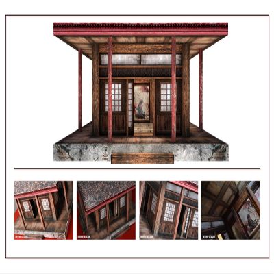 EXTREME-SETS Minka Pop-Up Diorama 1/12 Scale
