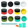 9 Pcs Chalk Paste Fabric Screen Printing Ink, Chalk Paint Stencils Self Adhesive Silk Screen Transfer Paint for Wood, T-shirt, Cup, Chalkboard DIY Home Decor view 1