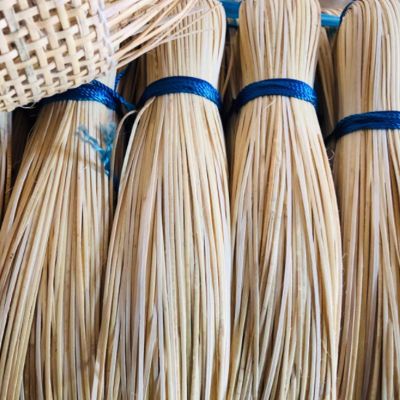 Natural Rattan Skin Bamboo Strips for Weaving, Thin Flat Reed Coil Wide Strips for Craft Flat Cane Webbing Basket Weaving Strips for DIY Furniture Basket Chair Table Door Material (2-10MM) ( Size : 3.