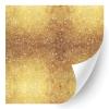 HTV4U Glitter Abstract Oil Painting Patterned Heat Transfer Vinyl (Gold Texture, 12" x 5 Yards) - Shine Effect Printed Iron on Heat Press Paper, Art Film for T-Shirt view 1