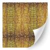 HTV4U Glitter Abstract Oil Painting Patterned Heat Transfer Vinyl (Gold Jewelry, 12" x 1 Yard) - Shine Effect Heat Press Transfer Paper, Printed Patterns for Clothing view 1