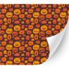 HTV4U Halloween Patterned Adhesive Vinyl (Halloween Pumpkins, 11" x 5 Yards) - Glossy Car Sticker Decal, Glass, Window Decoration view 1