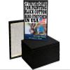 Black Canvases for Painting 6x12 10PK 3/4" 13Oz Black Art Canvas Large 6x12 Stretched Canvas for Painting 6 x 12 Bulk Canvas Value Pack. Blank 6 x 12 Canvases Universal Primed Oil,Acrylic,Gouache view 1