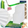 Stretched Linen Canvas for Painting 6x8 5PK 1.5" 14Oz Extra Fine Smooth Portrait Linen Canvas. Stretched Large Canvases for Painting 6x8 Bulk Canvases Value Pack.White Universal Quadruple Primed view 4