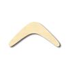 Unfinished Wood Boomerang Wood Shape Craft up to 46" DIY 20" / 3/4" view 1