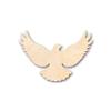 Unfinished Wood Flying Dove Shape Bird Wildlife Craft up to 46" DIY 24" / 3/4" view 1