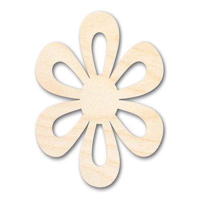 Unfinished Wood Daisy Shape Flower Craft up to 46" DIY 20" / 3/4"