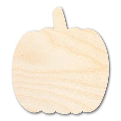 Unfinished Wood Pumpkin Silhouette Craft up to 46" DIY 20" / 3/4"
