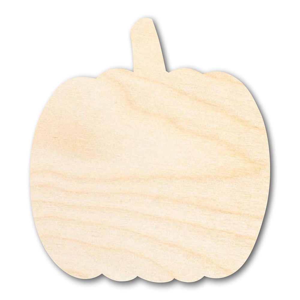 Unfinished Wood Pumpkin Silhouette Craft up to 46" DIY 20" / 3/4"