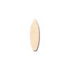 Unfinished Wood Surfboard Shape Surfing Ocean Beach Nursery Craft up to 46" DIY 12" / 3/4" view 1