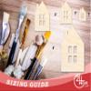 Unfinished Wood House Window Silhouette Shape | DIY Craft Cutout | Up to 36" 12" / 3/4" view 3