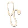 Unfinished Wood Stethoscope Shape | Craft Cutout | up to 46" DIY 42" / 3/4" view 1