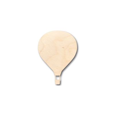 Unfinished Wood Hot Air Balloon Shape Craft up to 46" DIY 14" / 3/4"