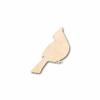 Unfinished Wood Cardinal Bird Silhouette Craft up to 46" DIY 42" / 3/4" view 1