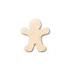 Unfinished Wood Gingerbread Man Shape Candy Holiday Craft up to 46" DIY 20" / 3/4" view 1