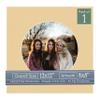 CountryArtHouse Marzipan Beige Acid Free 12x12 Circle Picture Frame Mat with White Core Bevel Cut for 8x8 Pictures - Fits 12x12 Frame - Pack of 1 Matboard Show Kit with Acid Free Backing & Clear Bag view 1