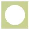 CountryArtHouse Pistachio Green Acid Free 10x10 Circle Picture Frame Mat with White Core Bevel Cut for 6x6 Pictures - Fits 10x10 Frame - Pack of 1 Matboard Show Kit with Acid Free Backing & Clear Bag view 3