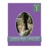 CountryArtHouse Purple Acid Free 8.5x11 Oval Picture Frame Mat with White Core Bevel Cut for 5x7 Pictures - Fits 8.5x11 Frame - Pack of 1 Matboard Show Kit with Acid Free Backing & Clear Bag view 1