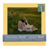 Chamois Yellow Acid Free 22x22 Square Picture Frame Mat with White Core Bevel Cut for 18x18 Pictures - Fits 22x22 Frame - Pack of 1 Matboard Show Kit With Acid Free Backing & Clear Bag view 1