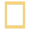 Chamois Yellow Acid Free 22x22 Square Picture Frame Mat with White Core Bevel Cut for 18x18 Pictures - Fits 22x22 Frame - Pack of 1 Matboard Show Kit With Acid Free Backing & Clear Bag view 3