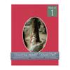 CountryArtHouse Deep Red Acid Free 8.5x11 Oval Picture Frame Mat with White Core Bevel Cut for 5x7 Pictures - Fits 8.5x11 Frame - Pack of 1 Matboard Show Kit with Acid Free Backing & Clear Bag view 1