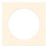 CountryArtHouse Cream Acid Free 12x12 Circle Picture Frame Mat with White Core Bevel Cut for 8x8 Pictures - Fits 12x12 Frame - Pack of 1 Matboard Show Kit with Acid Free Backing & Clear Bag view 3
