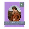 CountryArtHouse Light Purple Acid Free 11x14 Oval Picture Frame Mat with White Core Bevel Cut for 8x11 Pictures - Fits 11x14 Frame - Pack of 1 Matboard Show Kit with Acid Free Backing & Clear Bag view 1