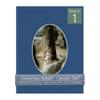 CountryArtHouse Bottle Blue Acid Free 8.5x11 Oval Picture Frame Mat with White Core Bevel Cut for 5x7 Pictures - Fits 8.5x11 Frame - Pack of 1 Matboard Show Kit with Acid Free Backing & Clear Bag view 1