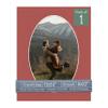 CountryArtHouse Brick Red Acid Free 11x14 Oval Picture Frame Mat with White Core Bevel Cut for 8x12 Pictures - Fits 11x14 Frame - Pack of 1 Matboard Show Kit with Acid Free Backing & Clear Bag view 1