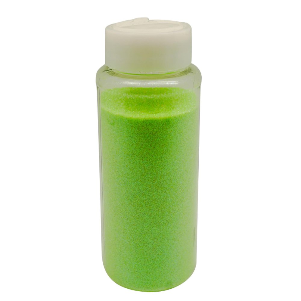 Lassos Boutique 1-Pound Extra Fine Decorative Bulk Glitter Powder Bottle Art Craft (Neon Green)