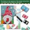 YP Latch Hook Kits for Kids and Adults Beginners Christmas DIY Rug Making Kit for Home Decoration Festival Gifts Crocheting Crafts Carpet,13" X 18" view 4