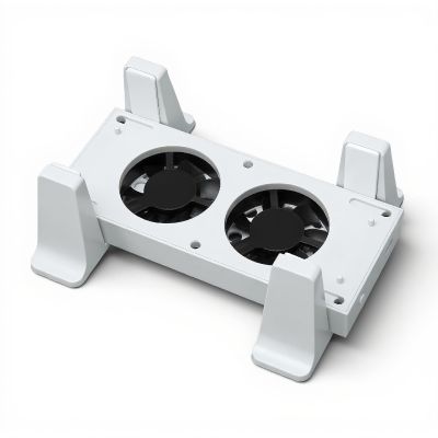for Series S Cooling Fan, for Series S Console Cooling System Dock Accessory, 2 USB Ports, 3 Adjustable Speed, Upgraded Cooling Fan with 2 Mounting Modes, Compact Design for Series