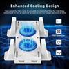 for Series S Cooling Fan, for Series S Console Cooling System Dock Accessory, 2 USB Ports, 3 Adjustable Speed, Upgraded Cooling Fan with 2 Mounting Modes, Compact Design for Series view 2
