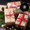 DANUDON 200 PCS Christmas Resin Snowflakes, Mini Snowflakes for Craft Plastic Pearl Snowflake Christmas Embellishment for DIY Craft Xmas Tree Winter Party Table Confetti Decor view 2