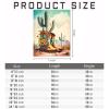 NSUAJOF Cowboy Boots Cactus Diamond Painting Kits DIY Full Round Drill Soft Canvas Personalized Design, Tropical Plant 5D Art - Exquisite Home Wall Decor & Great Gift for Others 16x20 Inch view 2