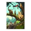 Worihut 5D Diamond Painting Kits 18x24 Inch Round Full Drill Forest Sloths Diamond Art Kits for Adults, Handmade Valentine's Day Gifts for Home Wall Decor view 1