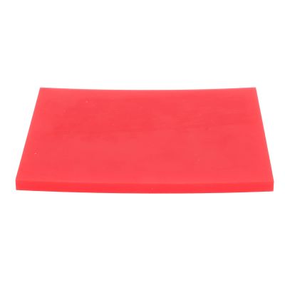 Tyenaza Leather Punch Mat, Leather Punching Pad, Red 5.9in Long 3.9in Wide Less Noise Tear Resistant Craft Punching Pad for Crafting Cutting DIY