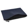 YOKIVE 5 Pack Canvas Zipper Pouch, A4 Crafts DIY Blank Makeup Bags | Pencil Case Travel Organizers Pocket, Great for Office(Navy Blue, 13.4 x 9.4) view 1